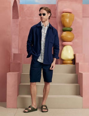Imagen de producto Fashion Fest Sobrecamisa Azul y Short
